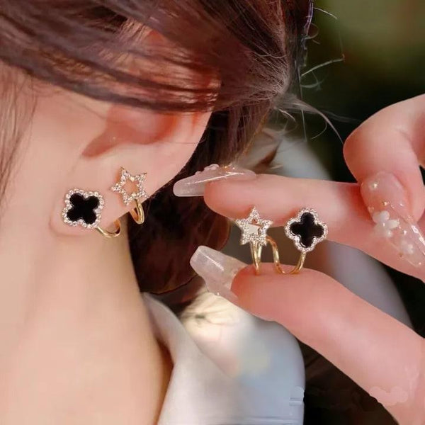 Goldify four leaf Clover Earrings - GoldifyEarring