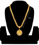 Luxurious Men's Gold Plated Pendant With Chain Vol 3 - GoldifyChain