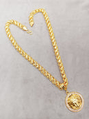 Luxurious Men's Gold Plated Pendant With Chain Vol 3 - GoldifyChain