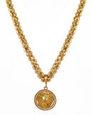 Luxurious Men's Gold Plated Pendant With Chain Vol 3 - GoldifyChain