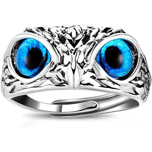 Owl Wisdom Adjustable Ring – Stylish Metal Jewelry - GoldifyRings